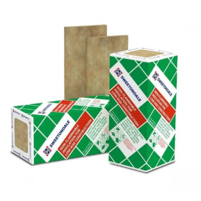 Мінеральна вата Ultrawool Light Роклайт 100 мм 600х1200 мм 2,88 м² 4 листа