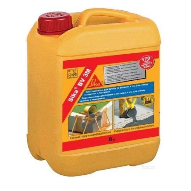 Sika BV 3M / 6 кг добавка до бетону тепла підлога