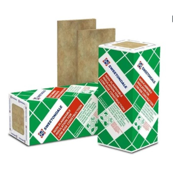 Мінеральна вата Ultrawool Light Роклайт 50 мм 600х1200 мм 5,76 м² 8 листів