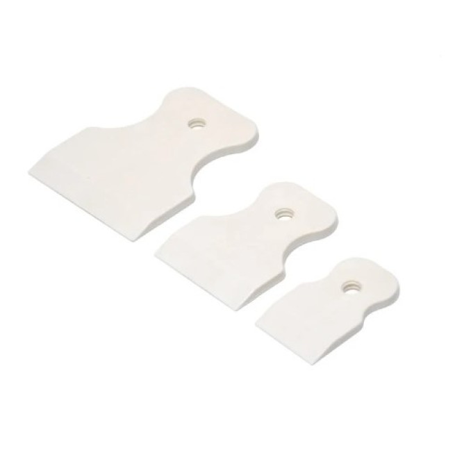 Набір шпателів гумових білих 3 шт(40-60-80мм) 858275