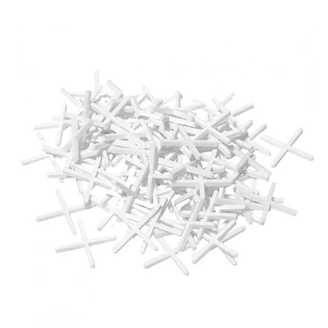 Хрестики для глазурування плиток 2,5мм (1 упаковка)