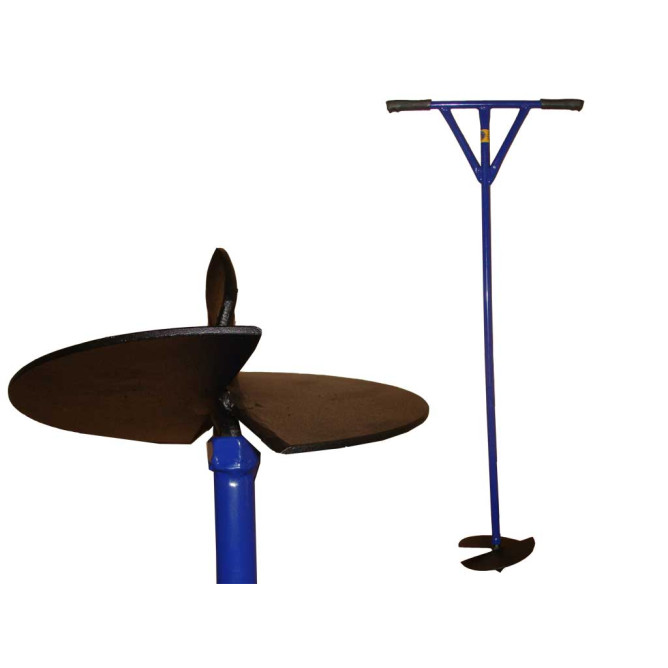 Бур садовий с 2-ма насадками