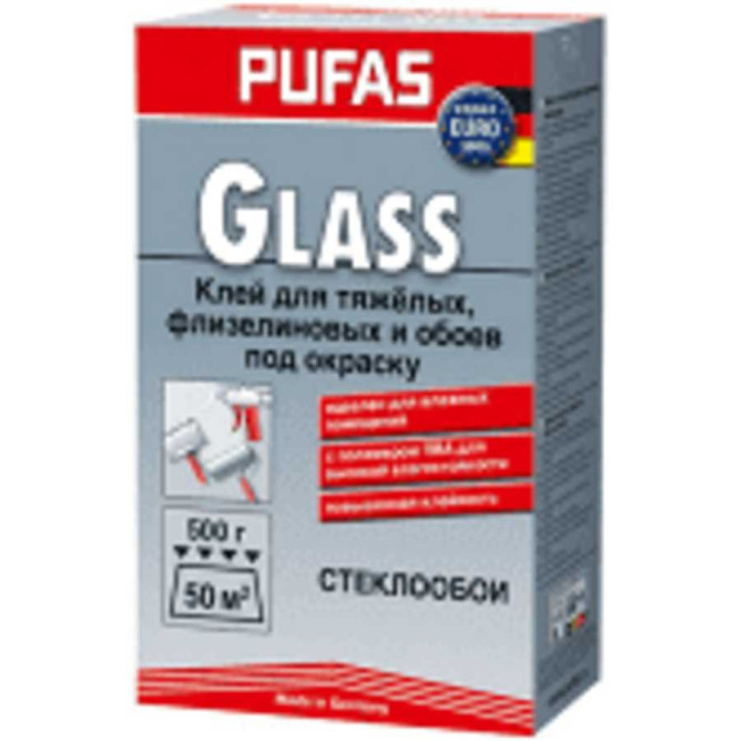 Клей для  шпалер Pufas EURO 3000 Glass скловолокно