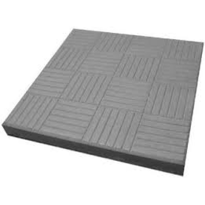 Плитка тротуарна 300 * 300 сіра 