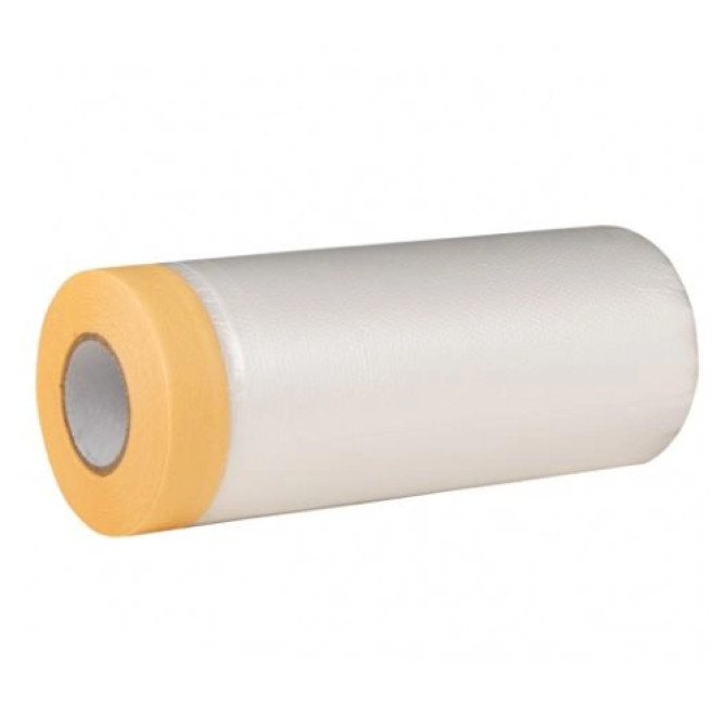 Стрічка малярська із захисною плівкою 140смх20м