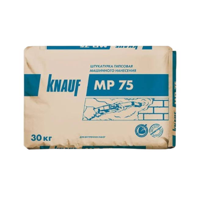 Штукатурка гіпсова MP 75 Knauf (КНАУФ МП 75) 30 кг