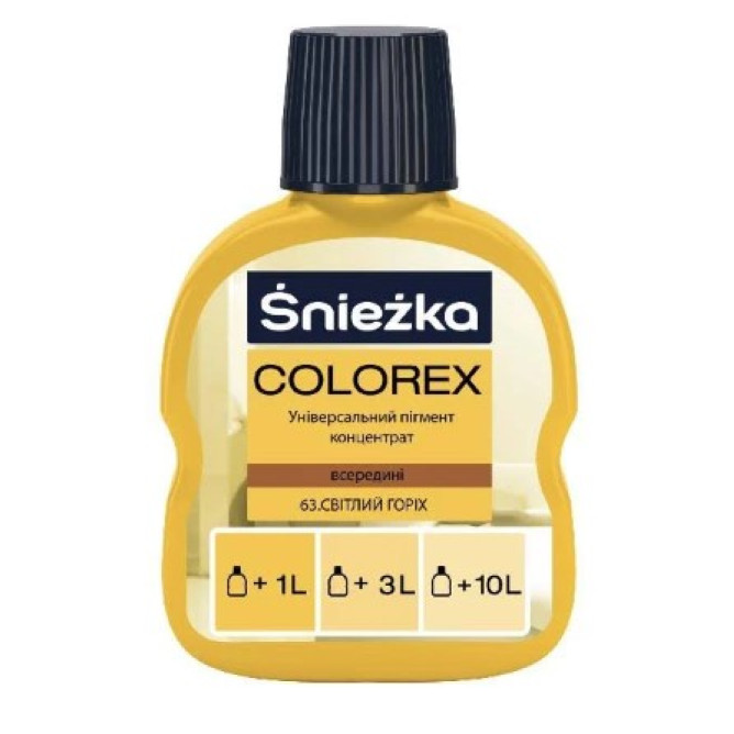 Пігмент Sniezka №63 горіх світлий (0,1л)