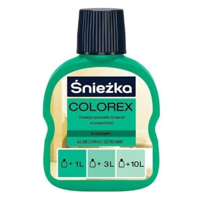 Пігмент Sniezka №42 весняно зелений (0,1 л)
