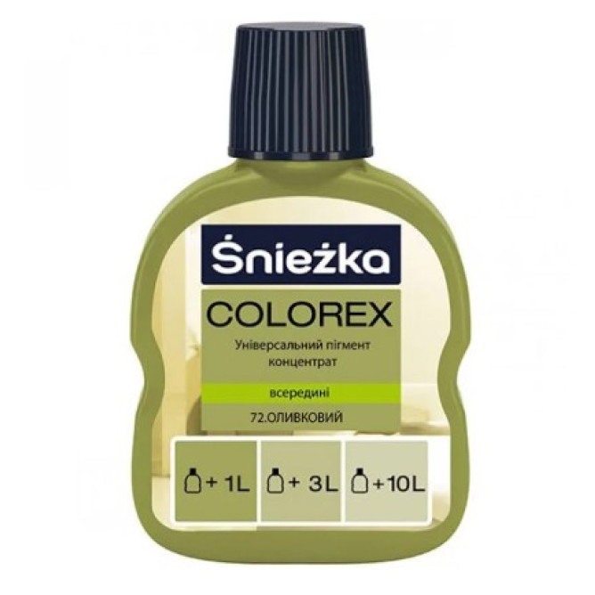 Пігмент Sniezka №72 оливковий (0,1л)