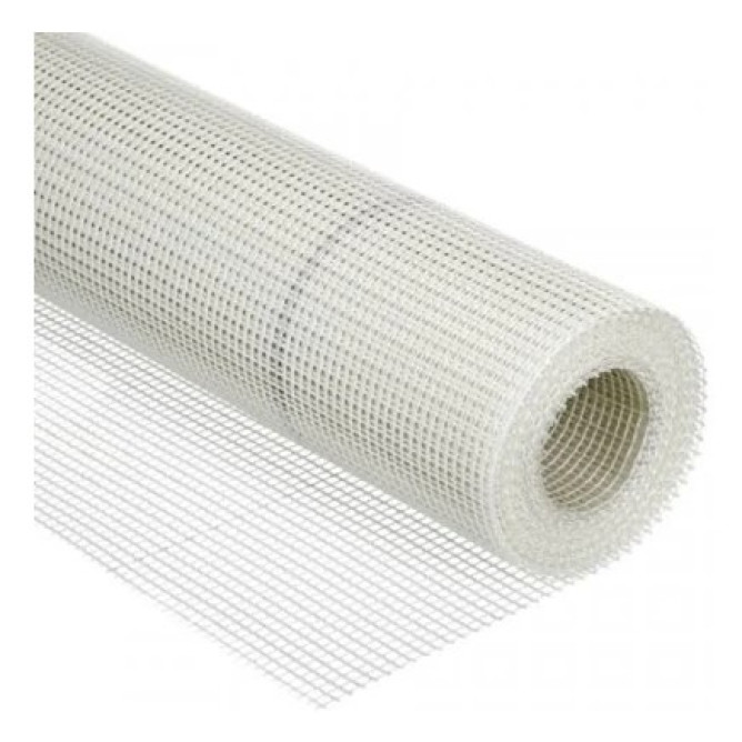Сітка будівельна БІЛА 5*5мм (70г/м2) рулон 50 м 