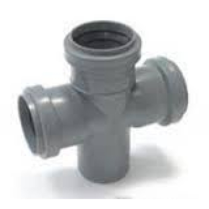 Крестовина канализационная 50х50х50х90°