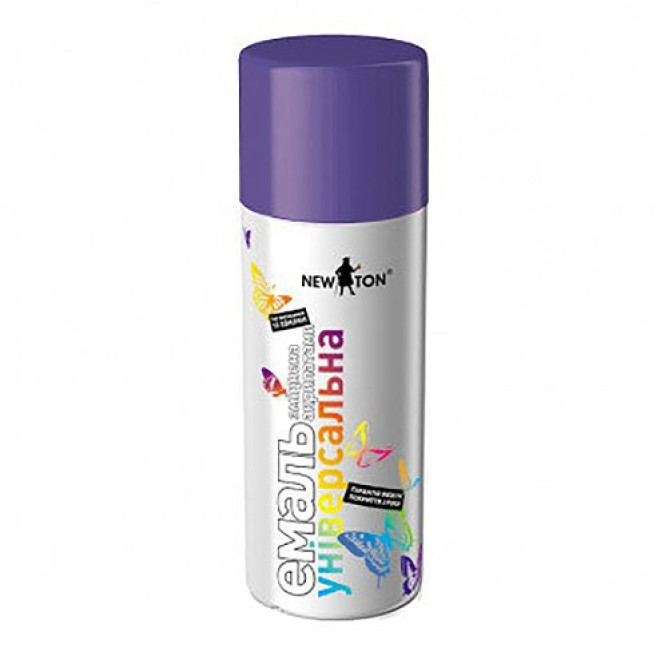 Емаль аерозольна New Ton універсальна 4005 фіолетовий 400 мл