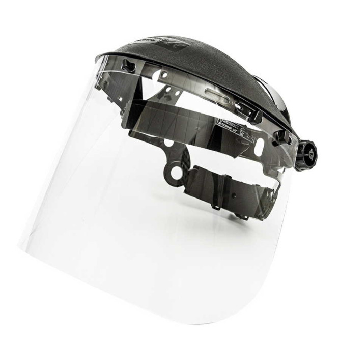 Щиток захисний SIZAM прозорий з налобним кріпленням 35037