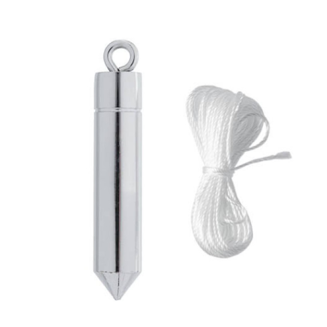 Виска 100 г з капроновою ниткою INTERTOOL MT-0001