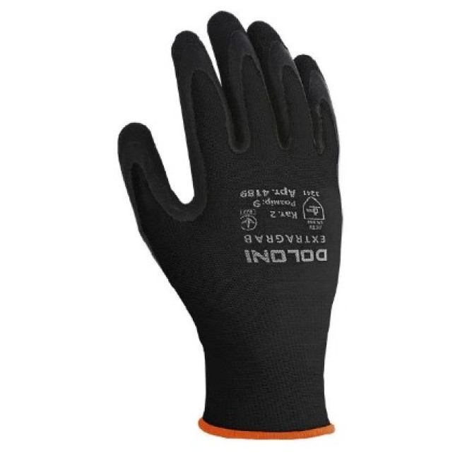 Рукавички Doloni латекс чорні  4190 - 10 розмір