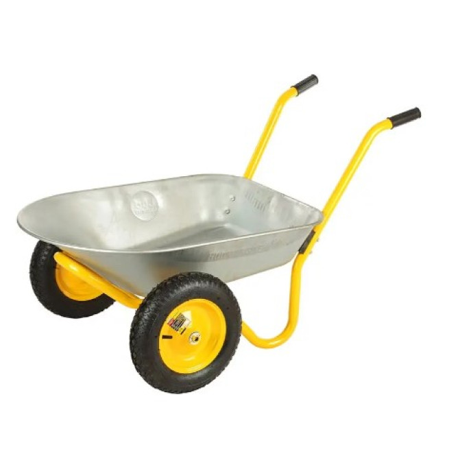 Тачка будівельна 2-колісна (колесо пневмо) 85 л 170 кг БУДМОНСТР