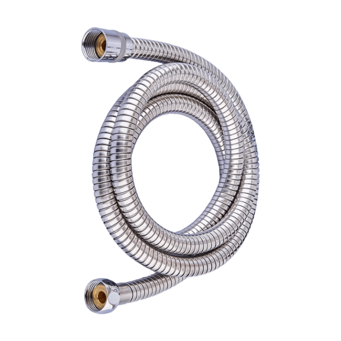 Шланг для душа растяжной (цвет хром) F01-150-200cm MIXXUS 