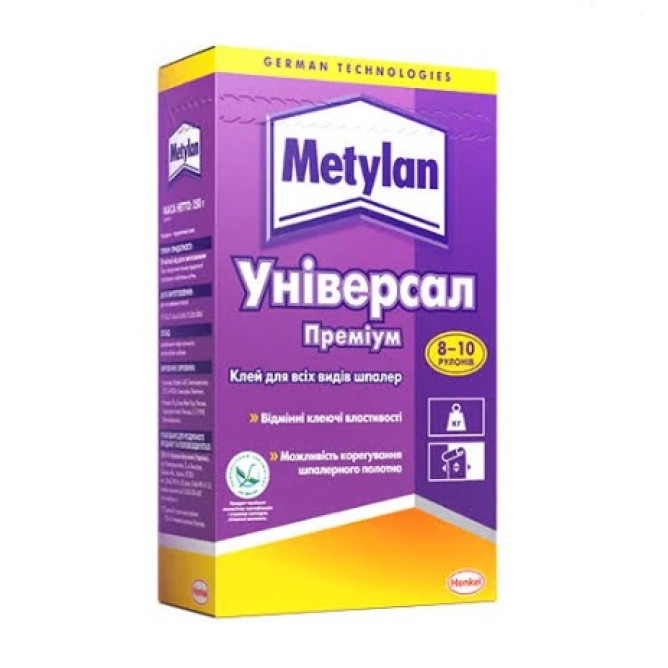 Клей для обоев МЕТИЛАН Универсал ПРЕМИУМ (250 г)