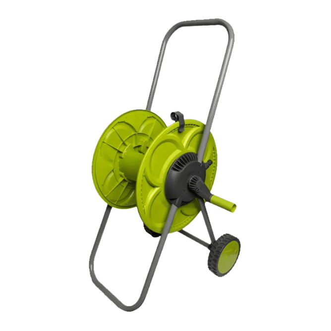 Катушка для садового шланга 1/2" до 50 м на колесах Bradas CLOVER LIME LINE (LE-9104)