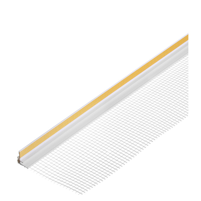 Привіконний профіль ПВХ -6 мм з сіткою 2,4 м білий