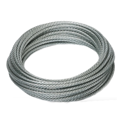 Трос стальной оцинкованный 5мм DIN 3060 6*19 T-LS-050-K Коельнер (100м)