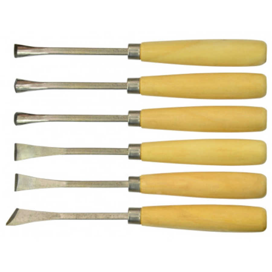 Набор стамесок (6 шт) 43-340