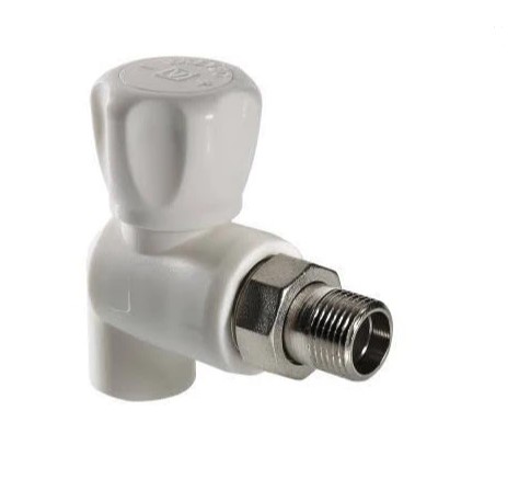 Кран радиаторный угловой 25х3/4