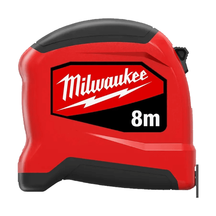 Рулетка строительная 8 м х 25 мм Milwaukee Slimline Gen 2 (4932498785)