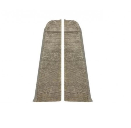 Заглушка плинтуса, правая, Акация серая 89, Тис