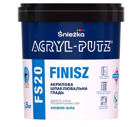 Шпаклівка готова Акрил-Путц 1,5кг FS20