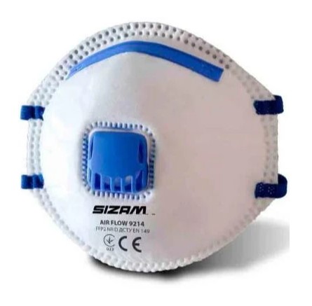 Респиратор SIZAM с клапаном AIR FLOW  9214 FFP2 35077