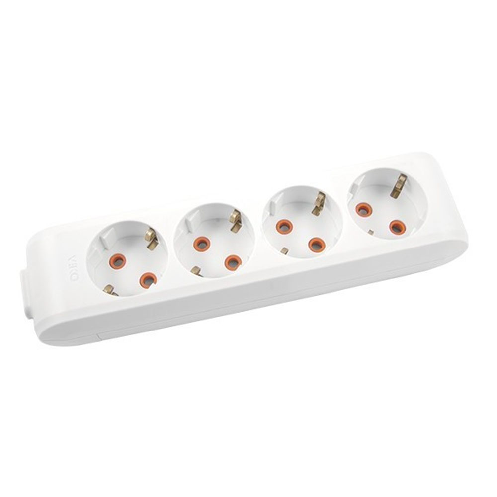 Колодка 4 гнезда с заземлением VIKO Multi-Let 90114400