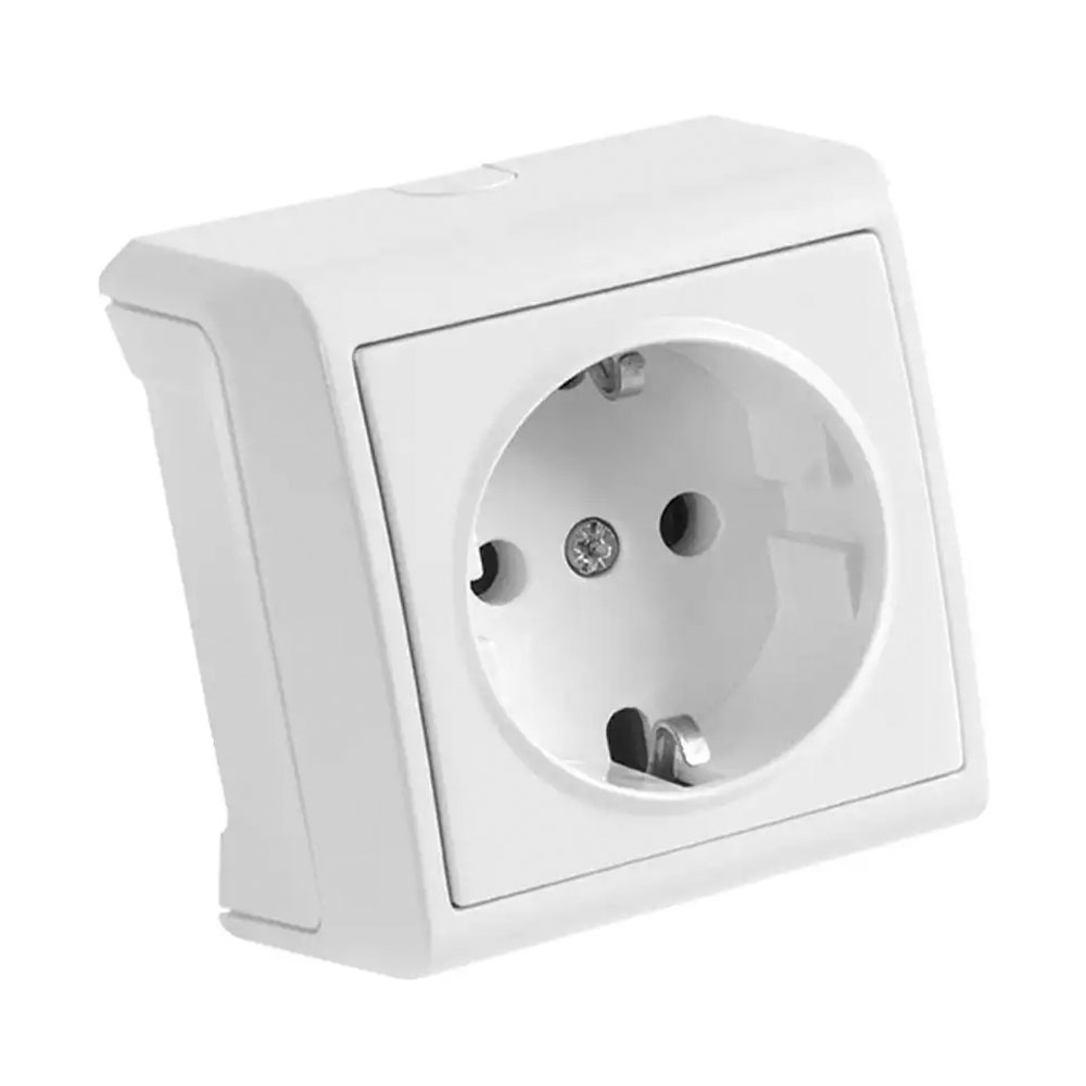 Розетка с заземлением наружная VIKO Vera 90681008