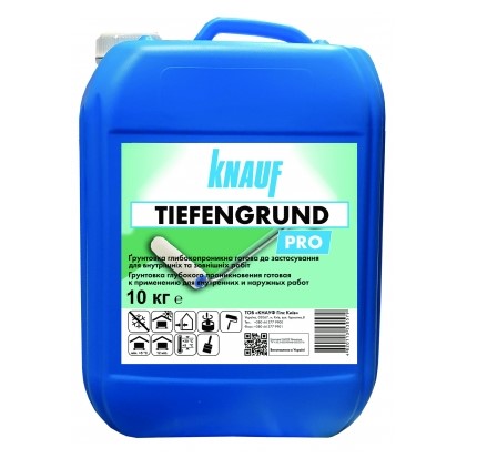 Грунтовка 10 кг глибокопроникна Тіфенгрунд Knauf (Кнауф)