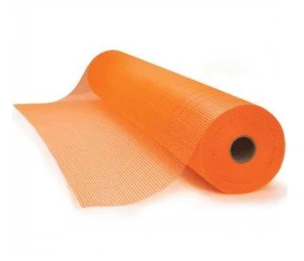 Сітка фасадна ПОМАРАНЧЕВА 5 * 5мм 160г / м2 (по метру)