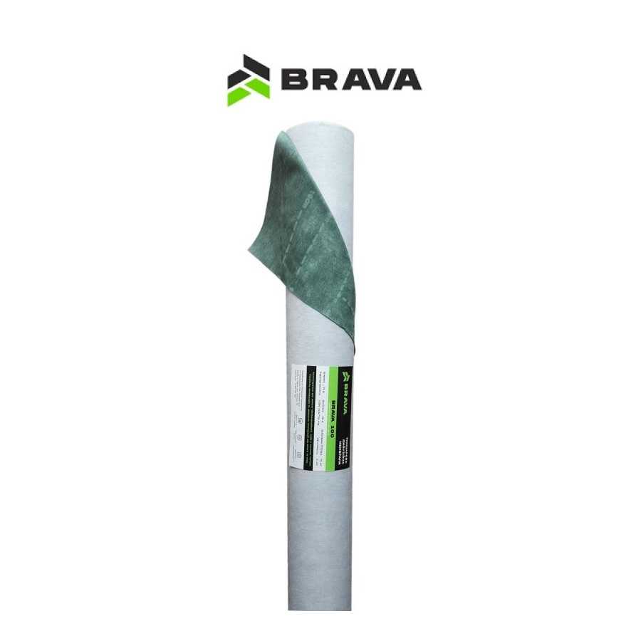 Супердифузійна мембрана BRAVA 100г/м2 (75 кв.м.)