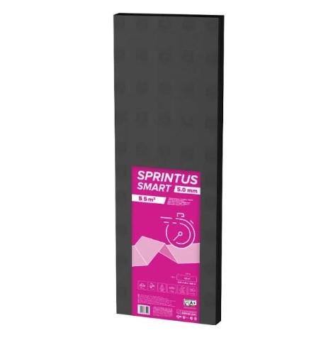 Подложка изоляционная 5 мм Sprintus (Спринтус) XPS 1,18х4,7 гармошка 5,5 м2