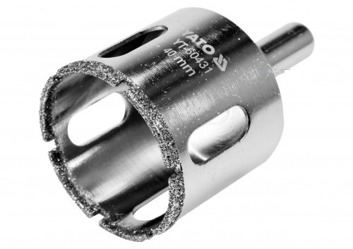 Свердло корончате по гресу та кераміці YATO діам-40 мм YT-60431