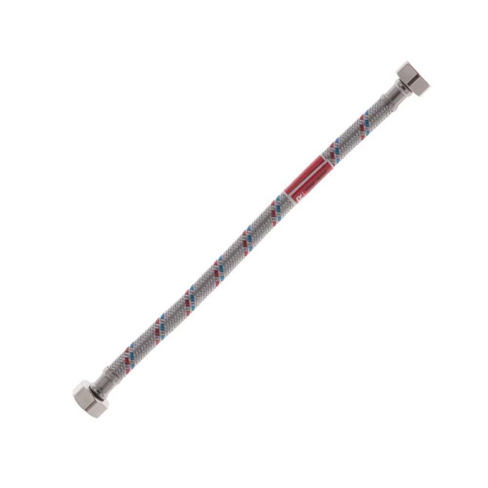 Гнучкий шланг для підключення води Гайка 1/2'' - Гайка 1/2'' (80 см) KOER (KR0256)