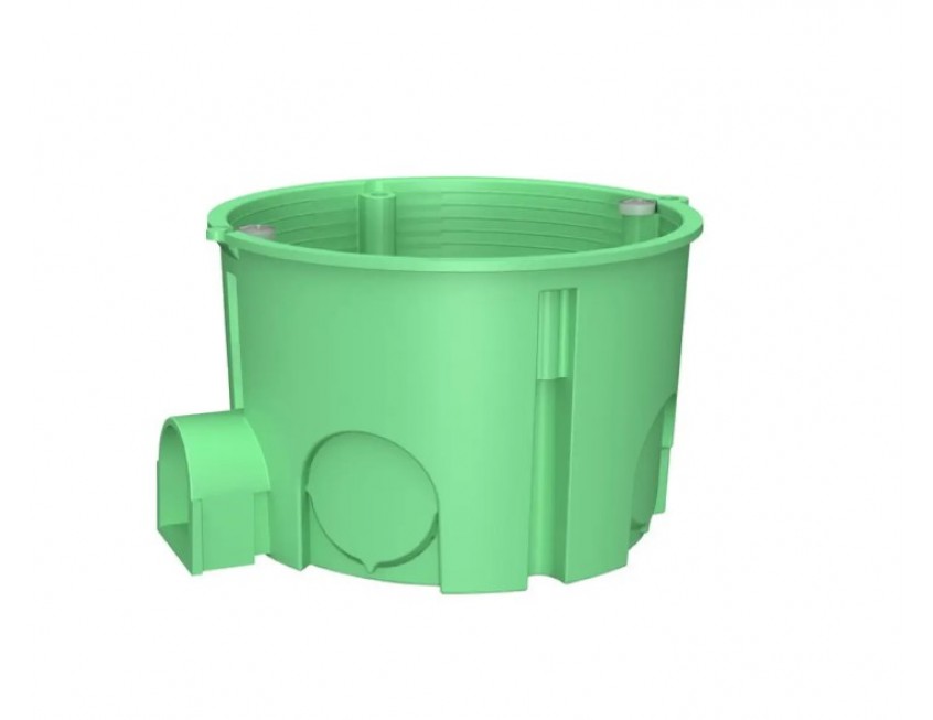 Установча коробка 65*45 мм  БЕТОН НАБІРНА ПЛАНК PLK5001500 зелена