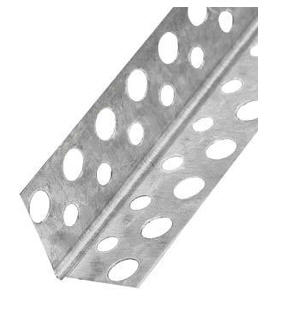 Кутник перфорований алюмінієвий СУПЕР ДЕЛЮКС 0,4 60мм 3м