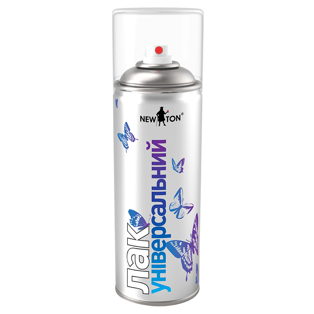 Емаль аерозольна New Ton лак глянсовий 400 мл