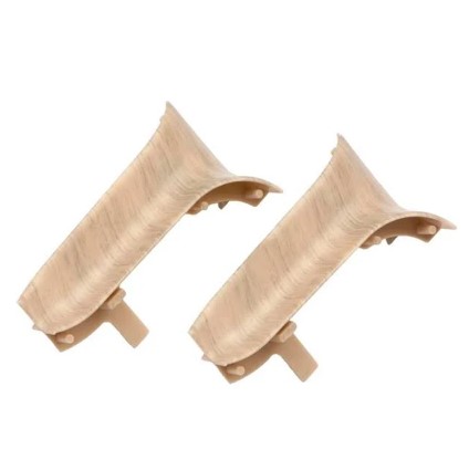 Угол внутренний плинтуса, Дуб белый 14, TIS