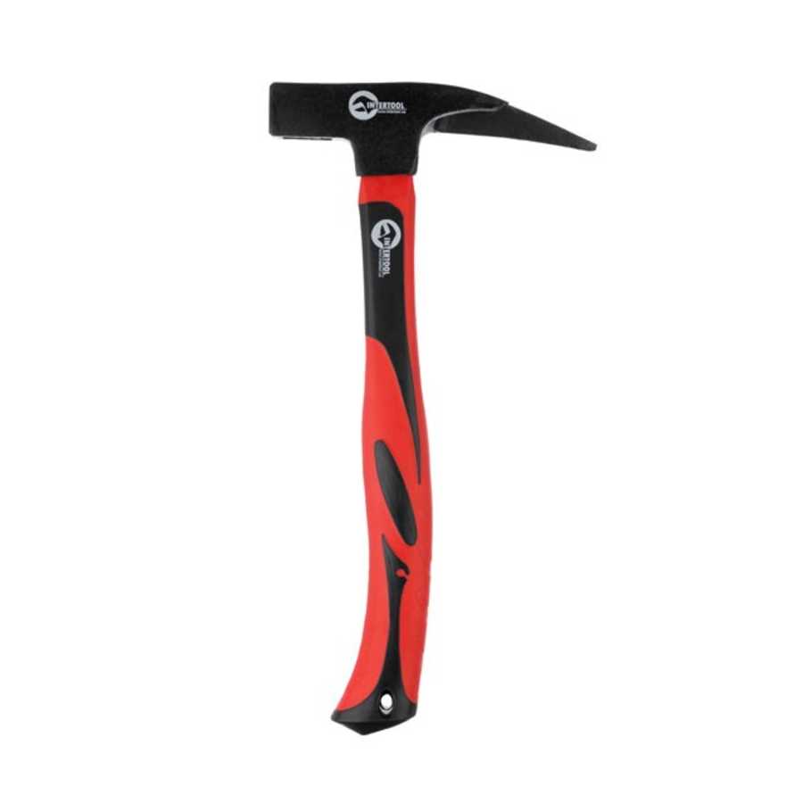 Молоток столярный FIBERGLASS с магнитной ручкой 450г, DIY-HF3045