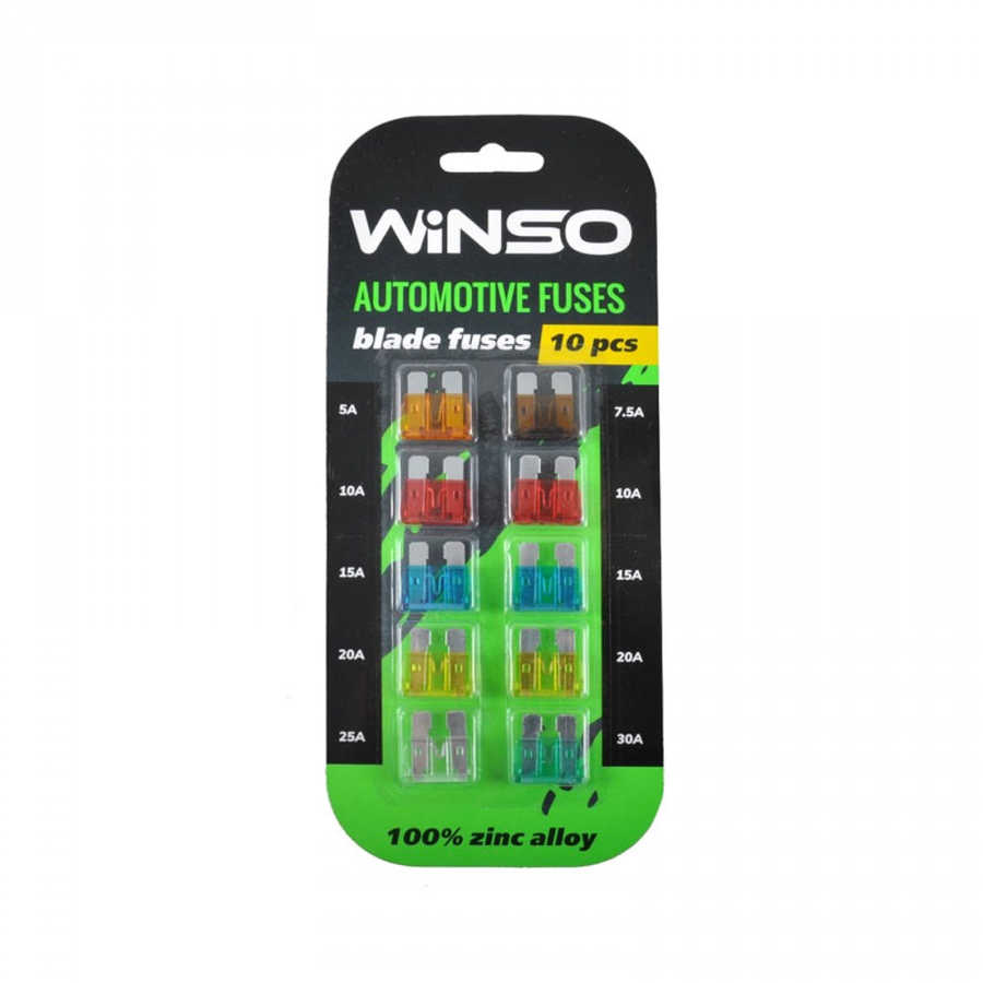 Набор предохранителей евро (10 шт)