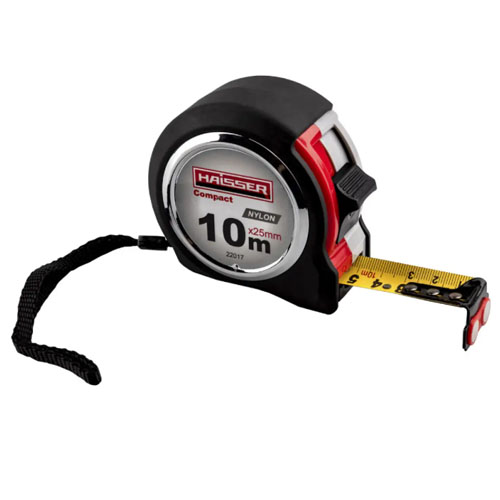 Вимірювальна рулетка 10 м x 25 мм Haisser 22017