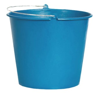 Ведро строительное эластичное REDHOG голубое 12л