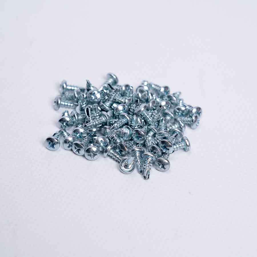 Саморіз по металу з буром 3,5×9,5 мм, блоха, 1000 штук, Коельнер