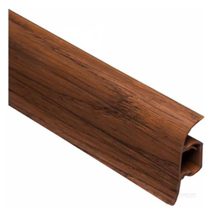 Плинтус с резинкою 2,5 м Орех 40 Тис