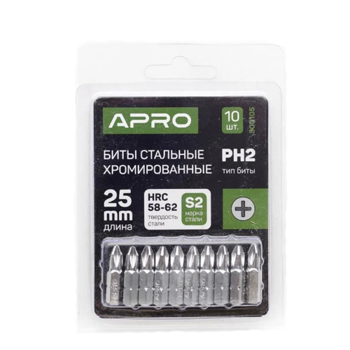 Біта хром РН2х25 мм APRO 309105